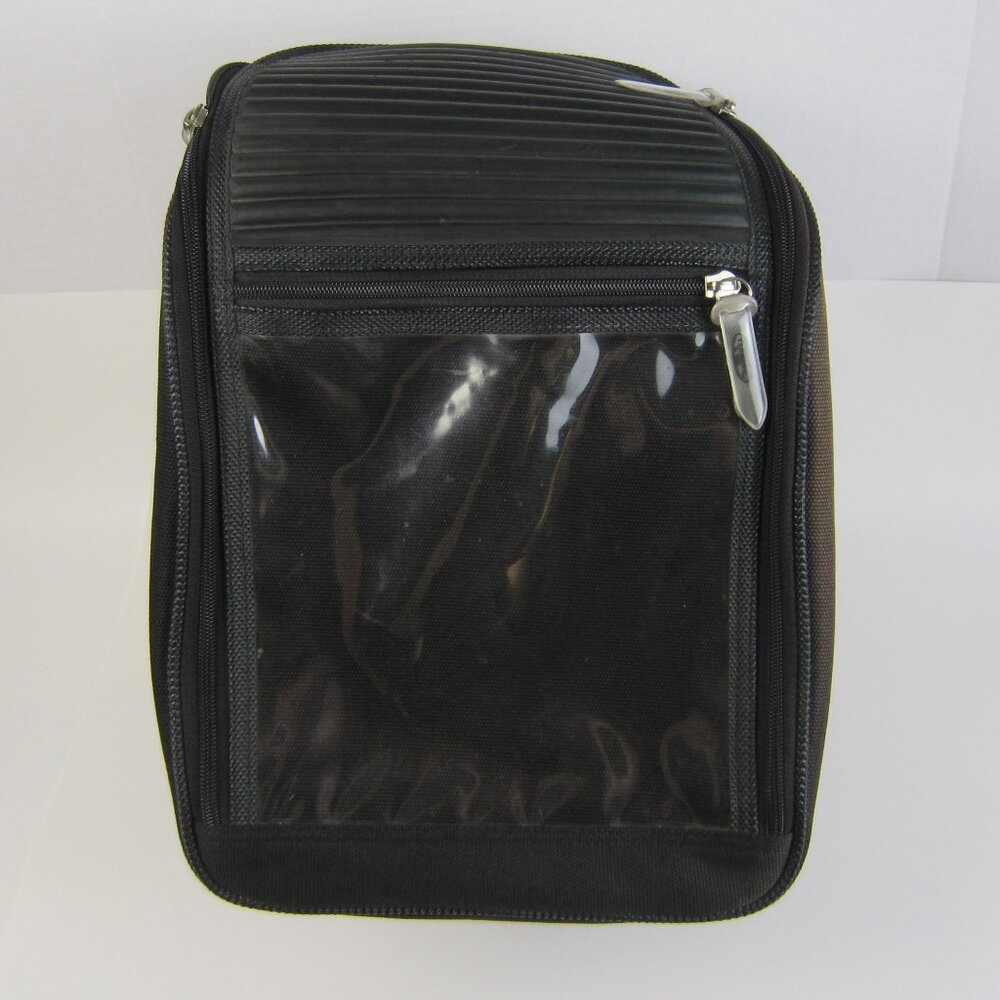 Joe Rocket Motorcycle Blk Magnetic Tank Bag w/ Backpack Adventure Riding Storage